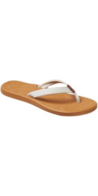 2024 Reef Womens Tides Flip Flop Sandals CI9912 - White